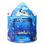 Premium Under The Sea Kids Tent, Ocean Mermaid Play Tent For Kids As Gifts, Pop Up Princess Castle For Boys & Girls As Chirldren Playhouse. Indoor Pretend Toys For Toddlers 3-5