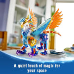 Magical Creatures Building Set For Kids Age 10+ And Adults, Buildable Flower Animal Toy For Home Decor, Birthday Gift Idea For Boys Girls Teens And Adults (1212 Pieces)