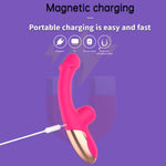 Powerful G-Spot Vibrator, 10 Vibration Modes, Clitoral & G-Spot Stimulation, Ipx6 Waterproof, Cranberry