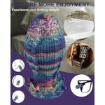 Anal Plugs Silicone Dildo, Suction Cup For Hands Free Play Trainer, Waterproof Sex Toy For Women Men Masturbation Massage