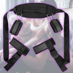 Sex Bondage Restraints Sex Straps Bed Restraints Kit Sex Toys Wrist Leg Restraint Straps Hand & Ankle Cuffs Adults Bed Sex Bondage Restraints Set Sex Play For Couples