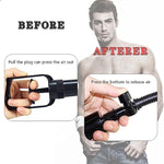 Penis Pump Stretcher Handle Negative Pressure Device Fittings, Connecting Tubing, Hand Pump Tie Rods With Air Valve Switch, Hand Extension Pump Fittings (2 Negative Pressure Tie Rods)