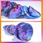 Realistic Dragon Dildo - 9.8 Inch Silicone Realistic Large Fantasy Dildo, Big Suction Cup, Textured,G-Spot Stimulator, Thick Anal Dildo, Xl Huge Adult Sex Toy For Women,Men And Couples