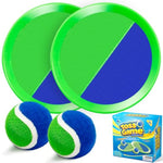 Ball Catch Game, Kids Toss Game For Ages 3 4 5 6 7 8-12 Year Old Boy Girl, Catching Balls Set With 2 Ball Paddles For Outdoor Yard Game, Pool Or Beach Toys For Birthday Gifts Easter Basket Stuffers
