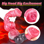 8 Inch Silicone Wolf Dog Dildo Sex Toys With Thick Knot Soft Realistic Animal Dildos Anal Plug With Multiple G Spot Adult Dildo With Suction Cup Suitable For Women Personal Hands Free