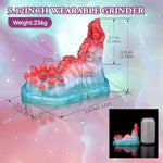 Wearable Clitoral Vibrator Grinding Sex Toys For Women, 10 Vibration Remote Control Silicone Clit Stimulator For Lesbian Pleasure And Couples Foreplay