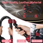 Rose Leather Sex Whip Black Red Spanking Bdsm Paddle Toys Fetish Accessories For Adult Sm Cosplay Games