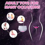 Remote Control Vibrator Couples Sex Toys, Wearable Panty Couple Vibrator With Remote, Vibrating Panties With 10 Vibration Settings, Mini Bullet For Women (Rose Red)