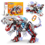 Stem 2 In 1 Dinosaurs Building Kits 422Pcs, Compatible With Normal Dinosaurs Bricks, Toys For Kids Age 6-10 Year Old, Educational Building Sets Best Gifts For Boy 6-10