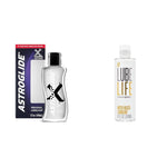 Silicone Lube (5Oz) And Lube Life Water-Based Personal Lubricant, 8 Fl Oz Bundle