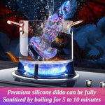 Realistic Dragon Dildo - 9.8 Inch Silicone Realistic Large Fantasy Dildo, Big Suction Cup, Textured,G-Spot Stimulator, Thick Anal Dildo, Xl Huge Adult Sex Toy For Women,Men And Couples