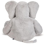 Giant Elephant Stuffed Animal - 6 Foot Big Stuffed Elephant Plush From Giant Cuddle Collection - Collectible Plushies For Kids & Adults | Crafted In The Usa