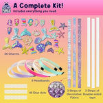 Mermaid Headband Making Kit for Girls, DIY Hair Accessories Craft Set Ages 4-10