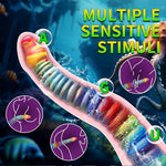 Long Tentacle Dildo-Large Butt Plug-Suction Cup-Monster Tentacle Anal Sex Toys-Fantasy Silicone Anal Dildo for Women Men Couples-Prostate Dildo&Gay Sex Toys-FB001 (M)