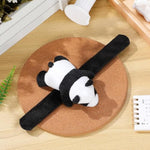 1Pc Animal Slap Bracelet, Stuffed Animal Panda Snap Bracelet, Jungle Themed Al Slap, Al Plush Toys Party Favors For Boys Girls Kids