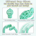 Chastity Cage Male Sex Toys - Lightweight Chastity Device Cock Cage With 3 Size Ring 2 Invisible Lock, Mint Penis Erection Control Bondage Gear &Accessories, Adult Sex Toys For Men Exercise Abstinence