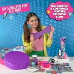Yolo Galaxy Slime Kit For Kids – Diy Holiday Glow In The Dark Space Slime With 20+ Add-Ins For Boys & Girls Ages 8–12, Stocking Stuffer, Creative Toy Set