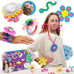 Sparkle Pack – 34-Piece Magnetic Building Set With Holographic Patterns | Create Necklaces, Bracelets & Headpieces | Flexible Steam Toy For Kids Ages 6+