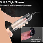 Men'S Growth Pump With Strong Suction Vacuum Pump With Ed Screen Powerful Hand Movement Vacuum Pump Inch, Adjustable Men'S Underwear Set Training Tools To Be A Bigger Men Pptl03