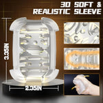 Sex Toys For Men, Automatic Male Masturbator With 6 Powerful Thrusting & Vibration Modes, Hands-Free Stroker For Men Pleasure, Open-Ended Sex Machine Penis Pump Male Toy