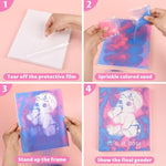 Creative Baby Reveal Art Painting Set for Gender Reveal Party Favors Boy