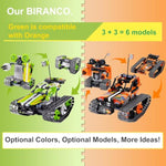 Remote Control Tracked 3In1 Stunt Racer Building Kit - Rc Car Stem Construction Toy, Gift Idea For Kids, Boys And Girls Ages 8-12 Year Old (353 Pcs)