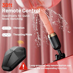 Thrusting Dildo Sex Machine Vibrator Sex Toys, Realistic Suction Cup Dildo With 10 Thrusting & 10 Vibrations, Heating Function, Remote Control G Spot Anal Adult Sex Toys For Female Men Couples