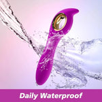 Adult Sex Toysluxe Vibrator Clitoris And G-Spot Nipple Stimulator Vibrating Women Sex Toy Waterproof And Portable With 10 Vibration Modes(Purple)