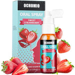 Deep Throat Spray Strawberry Flavored For Deep Throating Women Men, Relaxes Gag Reflex-1 Oz