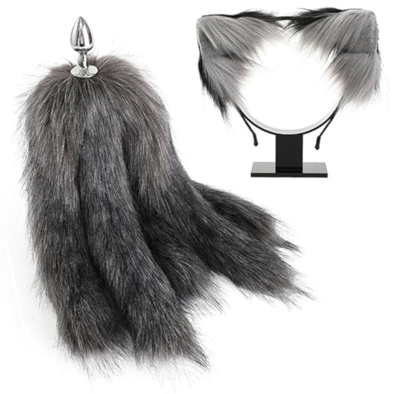Nine-Tailed Fox Anal Butt Plug Tail Anales Plug Toys Sexy Fox Tail Cosplay Anal Plug Anal Butt Plug Adult Sex Toys For Women Men