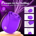 Rose Sex Toy Female Sex Toys - Suction Vibrator Women Sex Toy Vibrater Clitoral Sucker For Nipples Couple Sex Toys Adult Sex Toys & Games Sex Machine With 10 Suction Modes Sucking Vibrators
