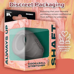 Model Ps Liquid Silicone Cock Ring & Ball Stretcher - Premium Flexiskin For Enhanced Pleasure & Comfort, Versatile Sex Toys For Men - Perfect Adult Toys, Innovative Sex Toy Design