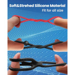 Silicone Cock Rings Set for Men - 8 Different Sizes for Enhanced Erection and Pleasure