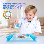 My First Coding & Computer Science Kit - Learn About Binary Codes, Encryption, Algorithms & Pixelation Through Fun Puzzling Activities Without Using A Computer For Boys, Girls, Teenagers, Kids