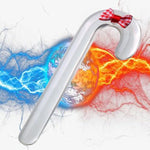 Glass Dildo Adult Sex Toy,Crystal Anal Butt Plug Unisex Pleasure Wand Glass Sex Toy Wand Double-Ended Butt Plug Anal Beads G-Spot Stimulation To Dildo Anal Butt Plug For Men Women