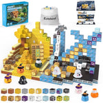 Magnetic Blocks 216Pcs Night Style, Magnetic Building Blocks Construction Toys For Boys Or Girls Age 3+, Stacking Magnets, Christmas Birthday Gifts