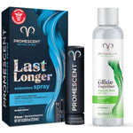 Delay Spray For Him (2.6Ml) + Premium Organic Aloe Based 4 Ounce Lube For Women, Men & Couples, Last Longer And Add Comfort, Condom Compatible, Paraben Free, Toy/Vibrator Safe Lubricant