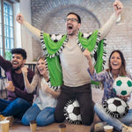 Soccer Tie Blanket & Pillow Craft Kit, 2026 Sports Theme Party Activity