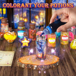 Magic Potion Kit For Girls - Fairy Potions Kit 22 Potions Magic Mix Kit For Kids 6 7 8 9 10 12+ Years Mystery Potion Making Kit Art Craft Kit Gifts Toys For Christmas Halloween Birthday