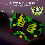 Glow Sand Art Kit for Kids with 14 Colors, 6 Templates & 4 DIY Sheets