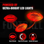 Led Light-Up Football - Glow In The Dark Football Games- Size 10.35 In. With Pump And Batteries Included | Perfect Football Game Gifts For Teen Boys Ages 7-15 Football Fans & Players