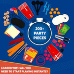 One Minute Party Games - 200+ Pieces, Fast-Paced & Hilarious Group Games For Kids, Teens & Adults, Fun For Game Nights, Birthdays, Family Gatherings, Indoor Or Outdoor Play