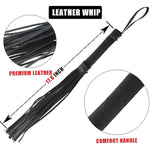 Bdsm Set, Leather Horse Whips, Spanking Paddle, Feather Tickler Anal Plug, Blindfold, Sex Toys For Women And Couples