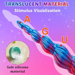 15.2" Huge Silicone Realistic Monster Knot Dildo - Big Fantasy Dildos With 5 Dog Knots,Anal Dildos With Suction Cup, Giant Knotted Dildo For G Spot Anal, Adult Sex Toy & Games For Women Men Couples