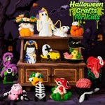 Halloween Air Dry Clay Kit for Kids, 12 Colors with Tools & Tutorials