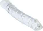 Double Sided Glass Dildo, 9" Crystal Pleasure Wand