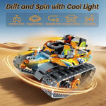 Stem Robot Building Kit With App / Remote Control, 5 In 1 Rc Robotic Car Toy For Kids Ages 8-12, Christmas Birthday Gifts For Boys Age 6 7 8 9 10 11 12+, Diy Build Set, Educational Science Projects