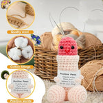 Positive Penis Plush Sex Novelties Adult Sex Toys for Couples,Crochet Penis Emotional Support Plush Funny Sex Toy for Men,Realistic Dildo Mini Penis Weird Stuff Penis Gag Gift for Men Husband Father
