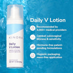 Daily V Lotion & V Lube Bundle From Silicone Base Long-Lasting Lubrication, Ph-Balanced & Doctor Recommended - For Vaginal Dryness, Discomfort, Sensitive Skin