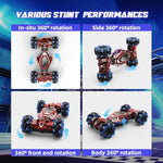 Remote Control Gesture Sensor Toy Cars Drift Twist Car 360° Rotate Off-Road Vehicle With Light Music For 6 7 8 9 10 11 12 Years Old Kids Birthday Xmas Gift
